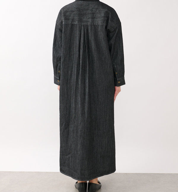  「《着るだけで大人カジュアル》デニムシャツワンピース」|その他|
