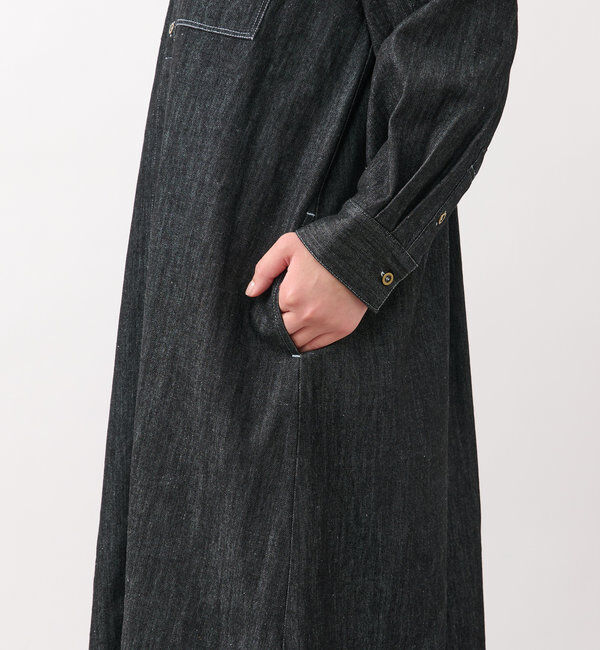  「《着るだけで大人カジュアル》デニムシャツワンピース」|その他|