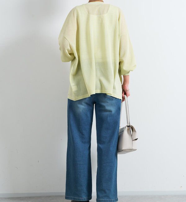  「《UVカット・接触冷感》多機能アウトポケットカーディガン」|ニット・セーター|