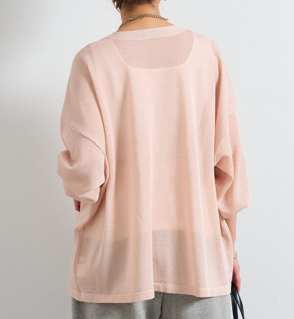  「《UVカット・接触冷感》多機能アウトポケットカーディガン」|ニット・セーター|