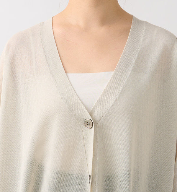  「《UVカット・接触冷感》多機能アウトポケットカーディガン」|ニット・セーター|