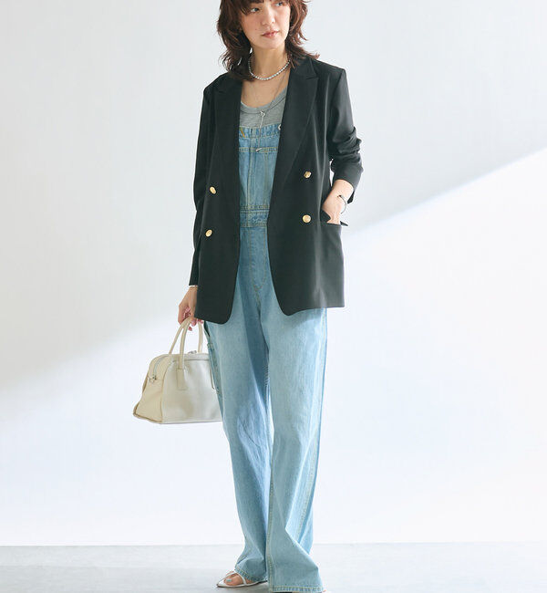  「【MONN.:. (モン)】オーバーオール」|その他|ブルー