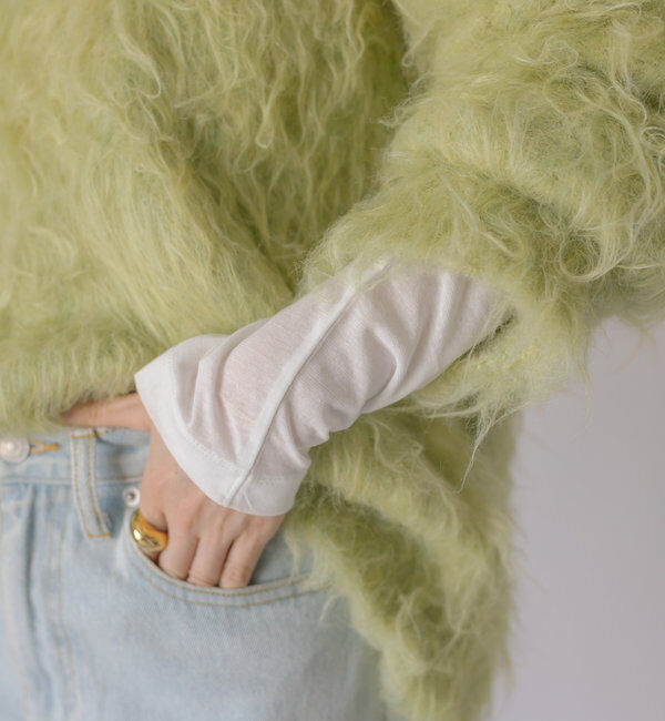  「【MONN.:.(モン)】シアーロンT」|Tシャツ・カットソー|