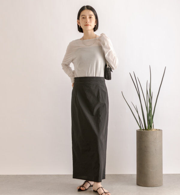  「【MONN.:.(モン)】シアーロンT」|Tシャツ・カットソー|