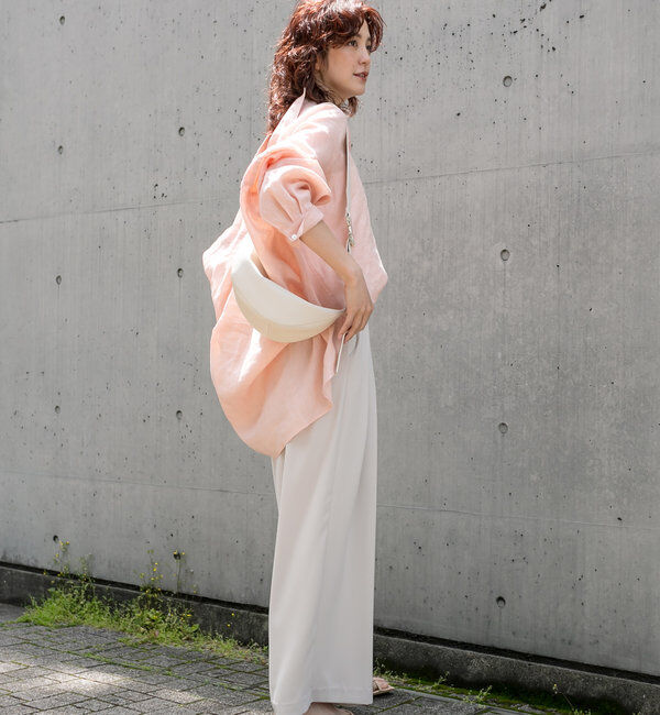  「【上品デザイン】カーブボディバッグ」|クラッチバッグ|