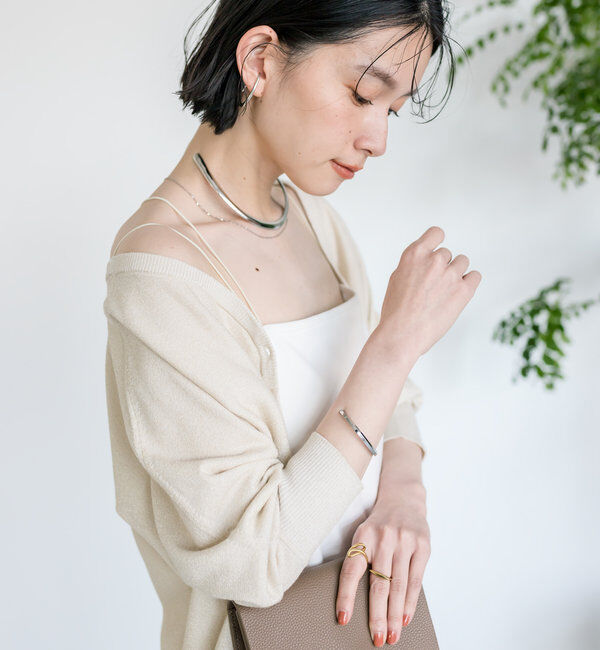  「【カップ付きで楽ちん】カップインブラトップ」|キャミソール|