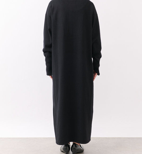  「【抜け感◎】ディープVニットワンピース」|ワンピース|