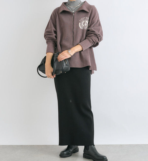  「【レイヤードにも使える】シアータートルニット」|ニット・セーター|