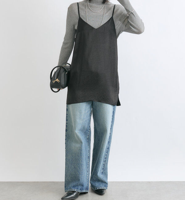  「【レイヤードにも使える】シアータートルニット」|ニット・セーター|