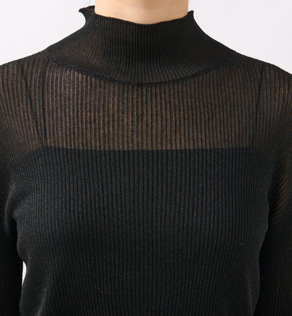  「【レイヤードにも使える】シアータートルニット」|ニット・セーター|