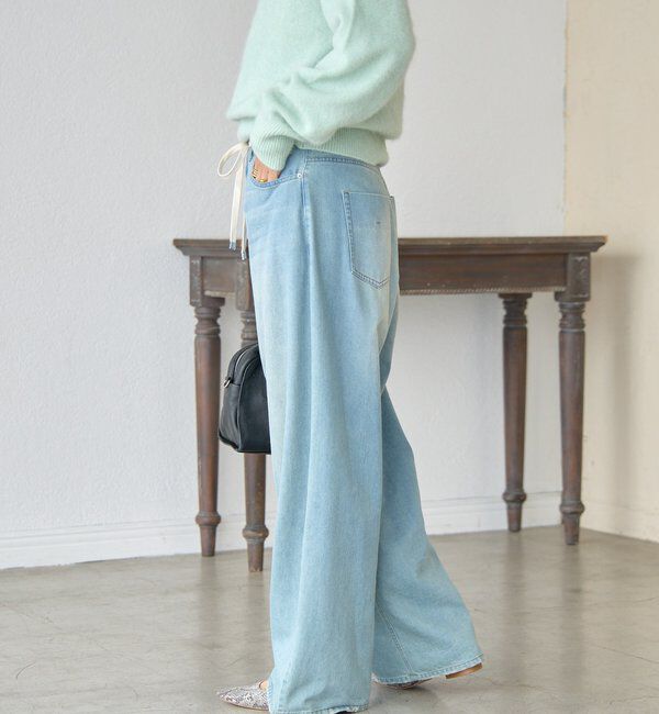  「【柔らかな履き心地】ドロストルーズデニム」|デニム|