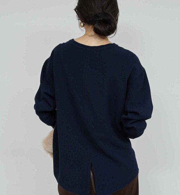  「【新色登場！】バックスリットブラウスT」|シャツ・ブラウス|