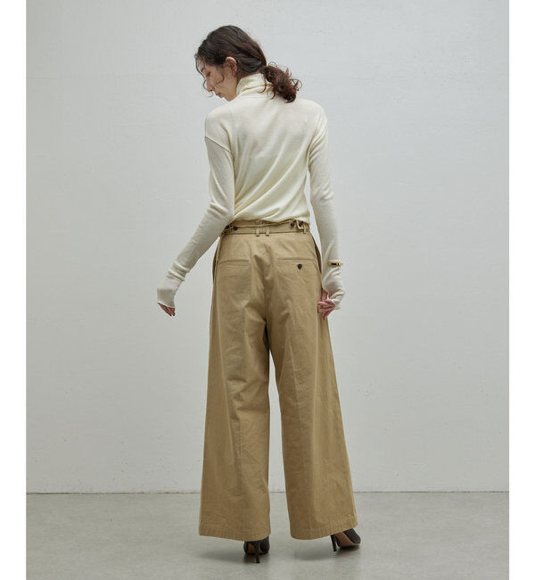  「【使用禁止！】リブタートルニット」|ニット・セーター|