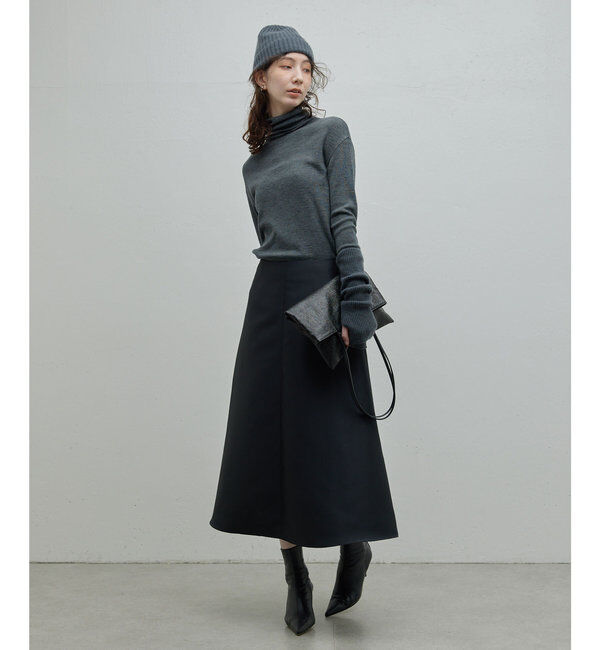  「【使用禁止！】リブタートルニット」|ニット・セーター|