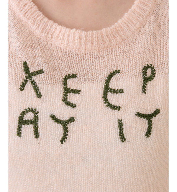  「刺繍チビニット」|ニット・セーター|