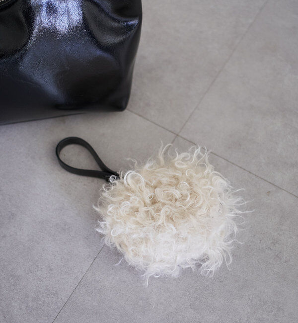  「loti ファーポーチ付きホーボーBAG」|トートバッグ|