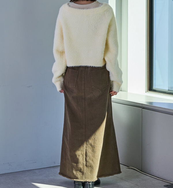  「ミンクライクカーディガン」|カーディガン|