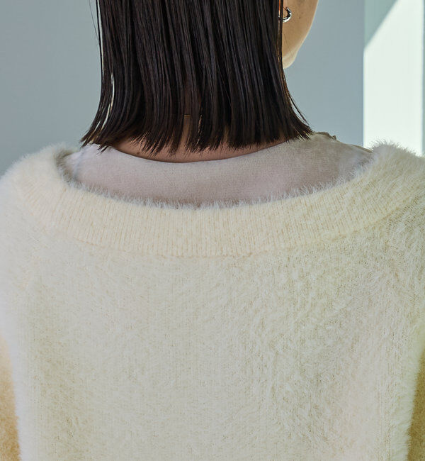  「ミンクライクカーディガン」|カーディガン|