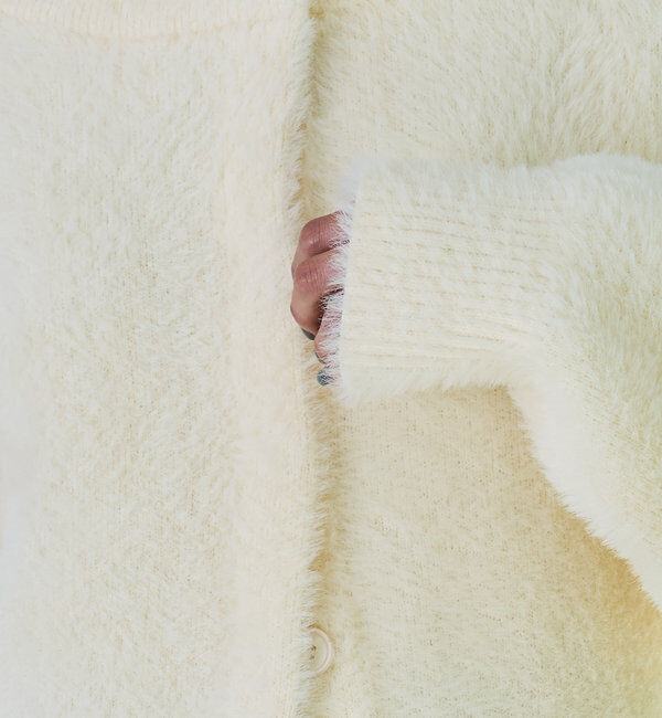  「ミンクライクカーディガン」|カーディガン|