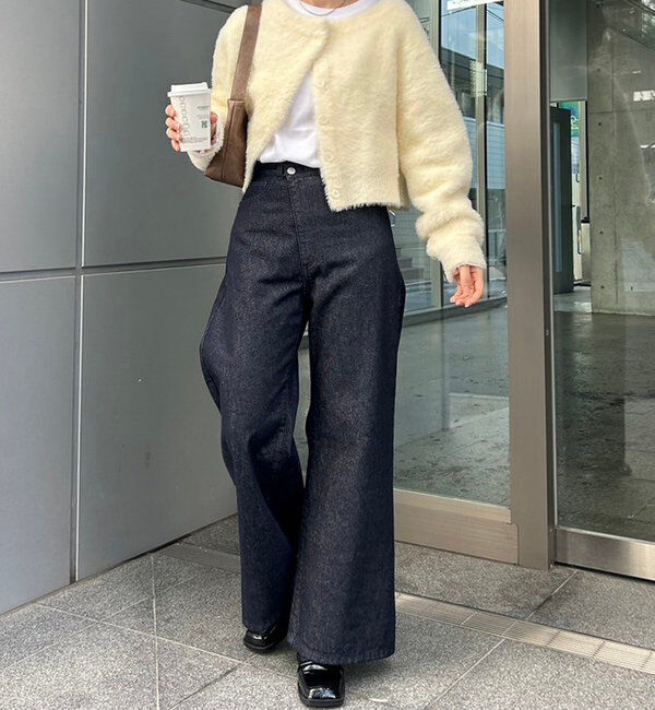  「ミンクライクカーディガン」|カーディガン|