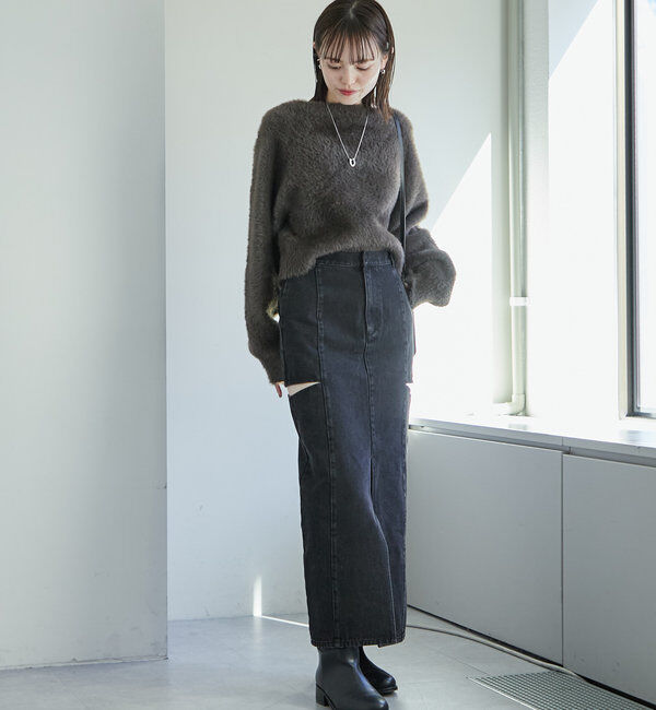  「ミンクライクカーディガン」|カーディガン|