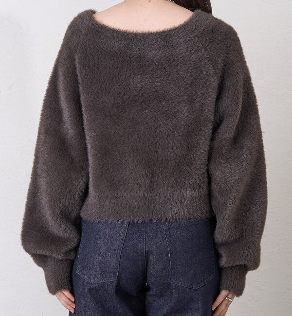  「ミンクライクカーディガン」|カーディガン|