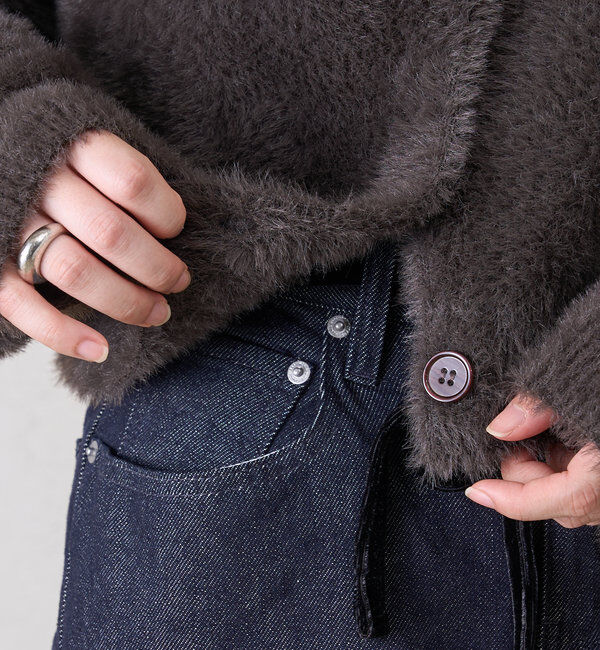  「ミンクライクカーディガン」|カーディガン|