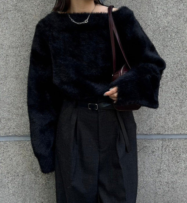  「ミンクライクカーディガン」|カーディガン|