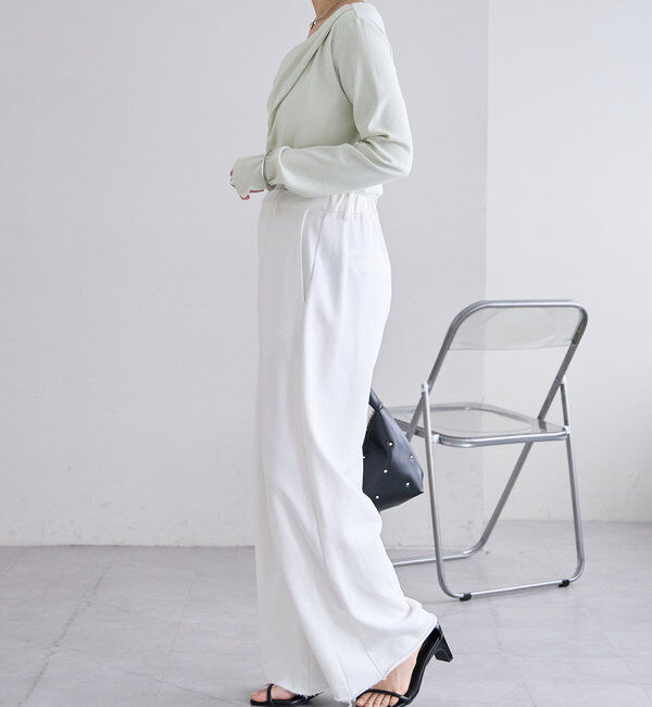  「【大人気シリーズ/8色展開】オフショルロングTシャツ※EC限定カラーあり」|Tシャツ・カットソー|