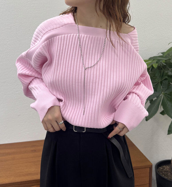  「Vワイドショートカーディガン」|カーディガン|