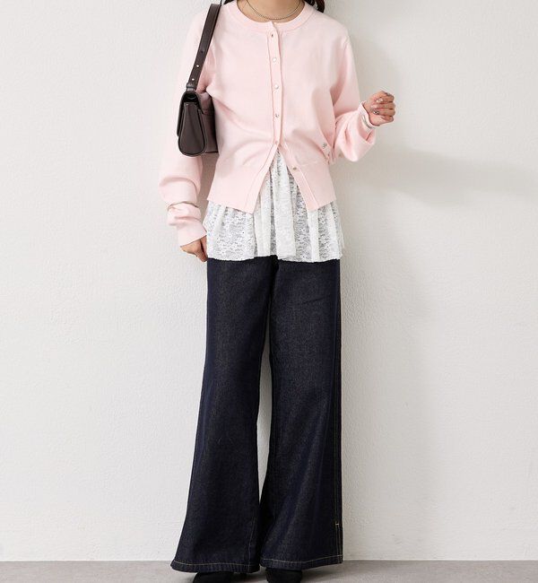  「チャーム付きデイリーカーディガン」|カーディガン|