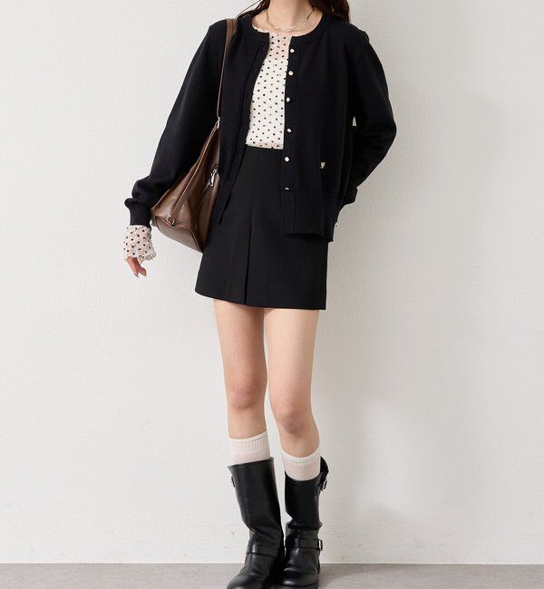  「チャーム付きデイリーカーディガン」|カーディガン|