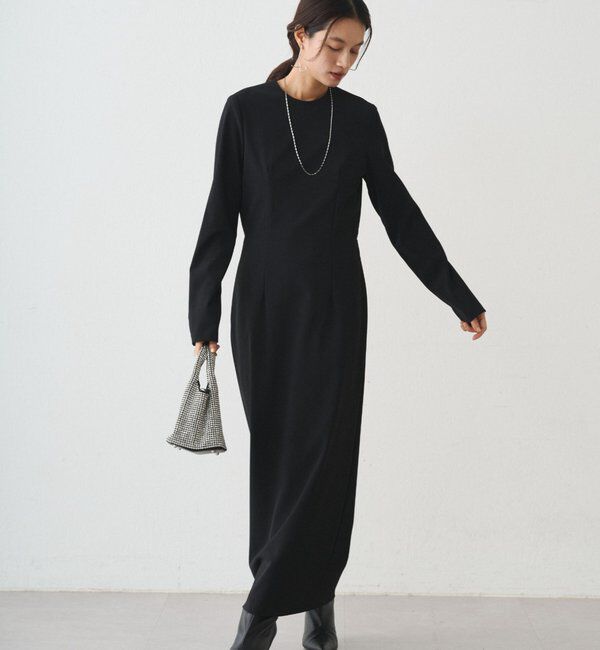  「【Atelier N5/アトリエヌメロサンク】バックオープンワンピース」|ワンピース|