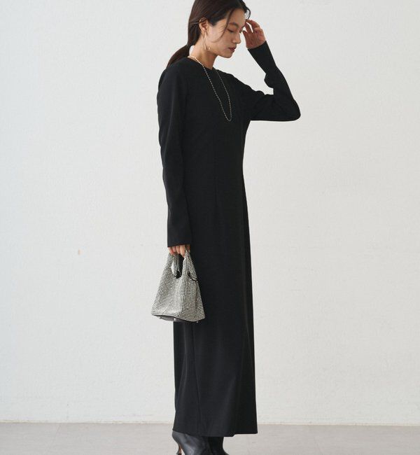  「【Atelier N5/アトリエヌメロサンク】バックオープンワンピース」|ワンピース|