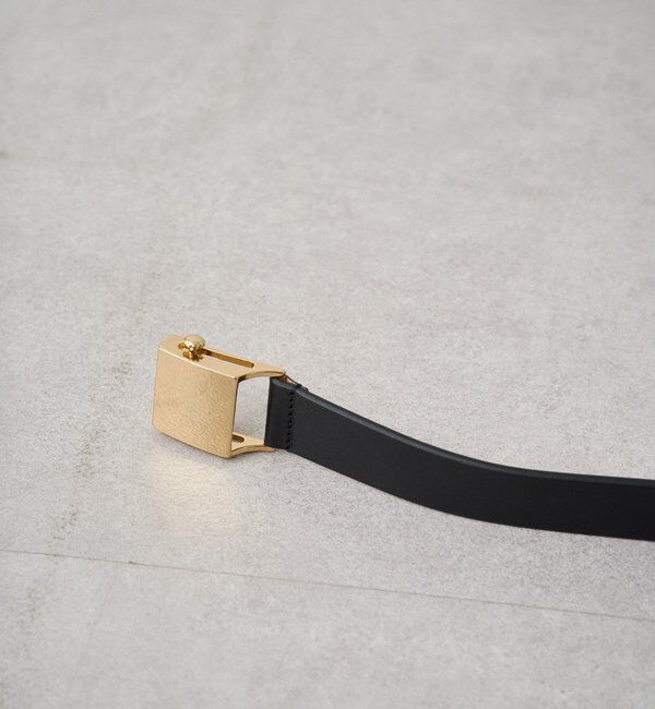  「ATELIER AMBOISE レザーガチャベルト」|ベルト|