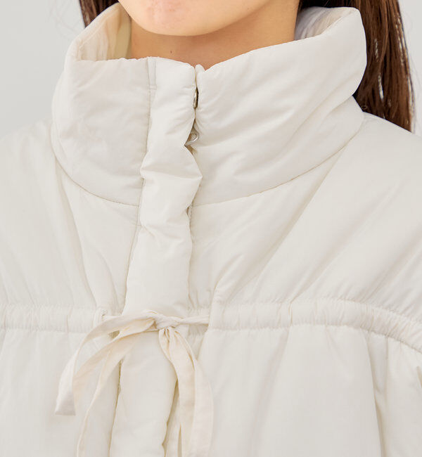  「リボンギャザー中綿ブルゾン」|その他|