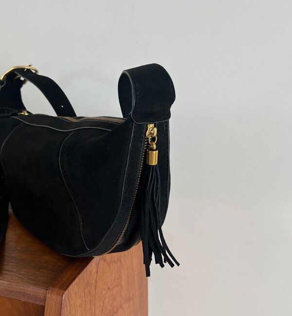  「スエードラウンドショルダーバッグ」|トートバッグ|