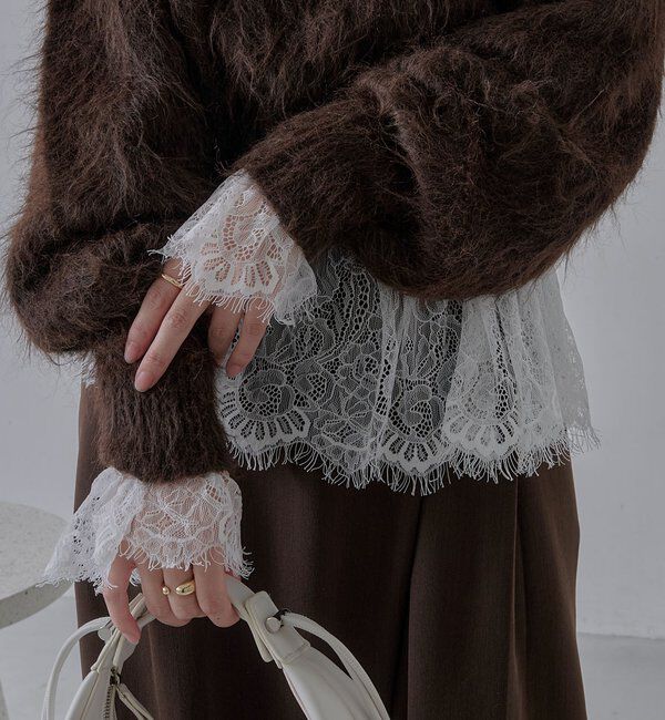  「レースロンT」|シャツ・ブラウス|