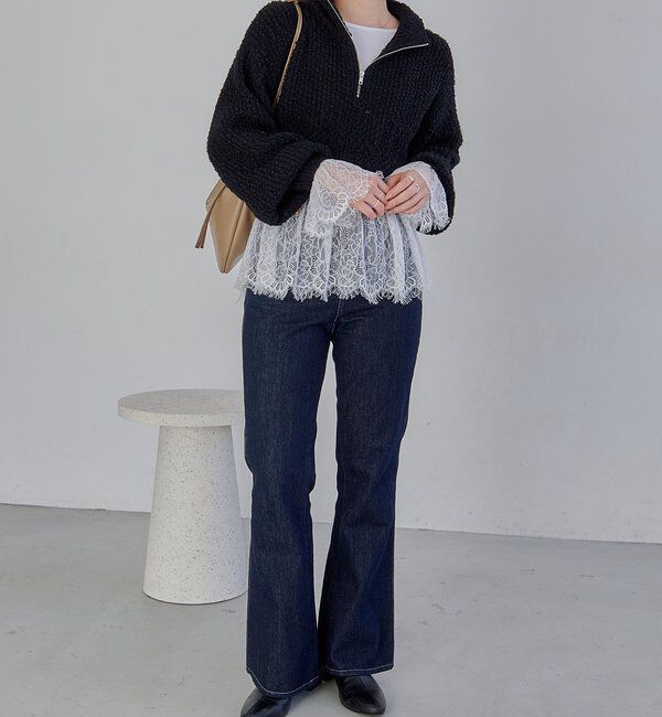  「レースロンT」|シャツ・ブラウス|