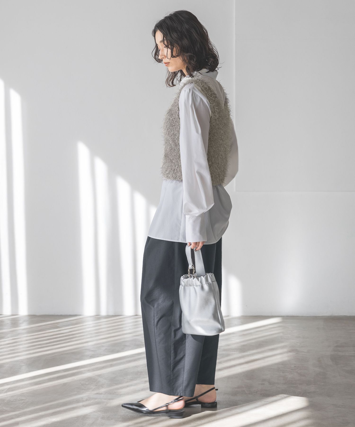 A part by 「ラメフェザーノースリーブ」|ニット・セーター|