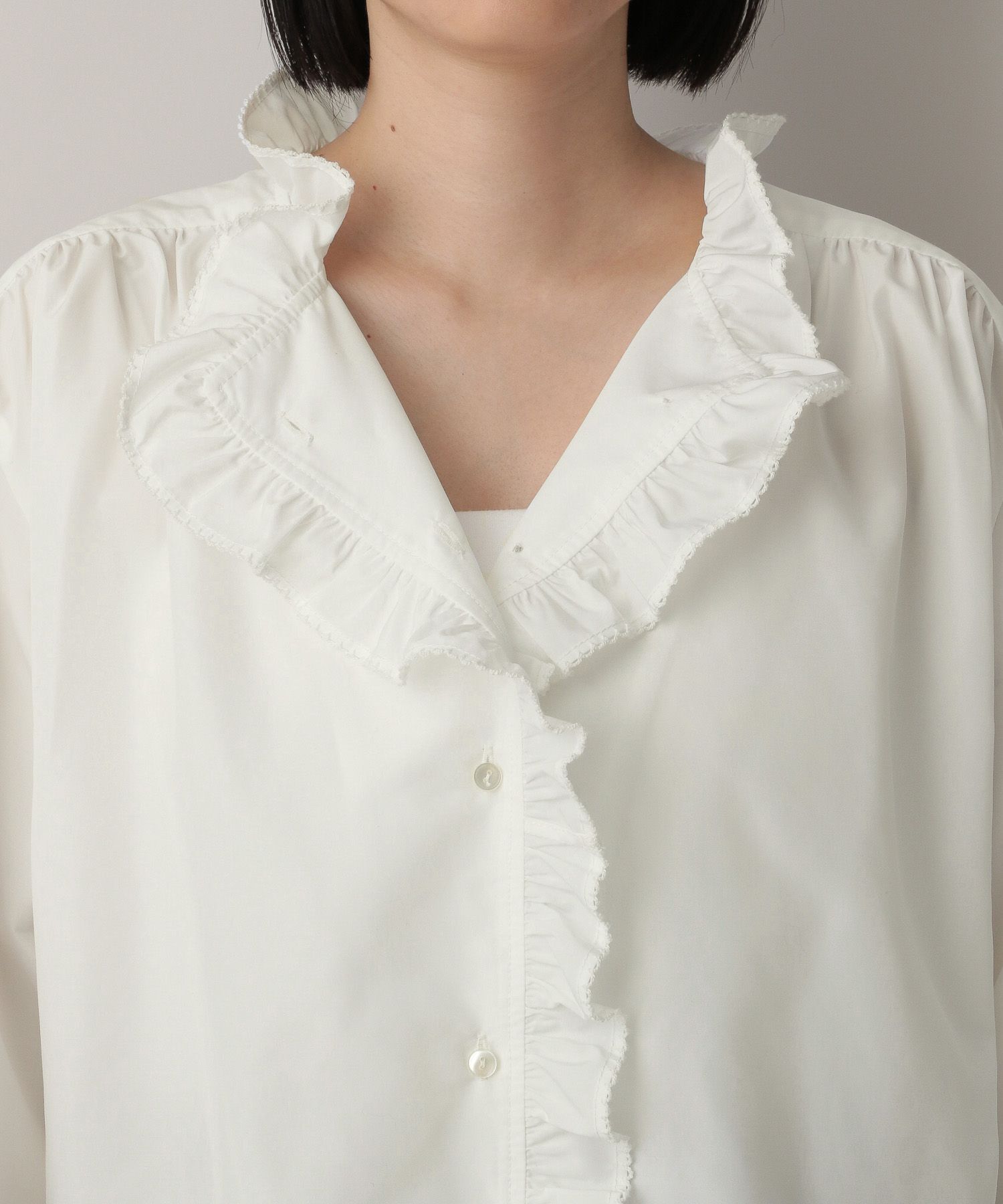 A part by 「フリル2WAYブラウス」|シャツ・ブラウス|