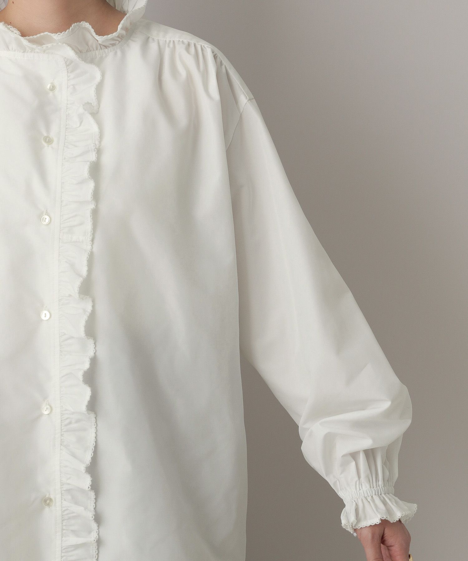 A part by 「フリル2WAYブラウス」|シャツ・ブラウス|