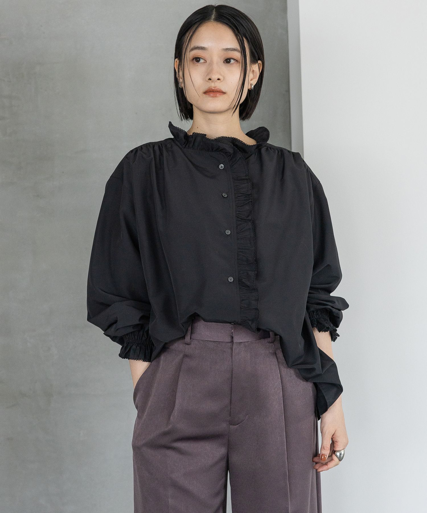 A part by 「フリル2WAYブラウス」|シャツ・ブラウス|