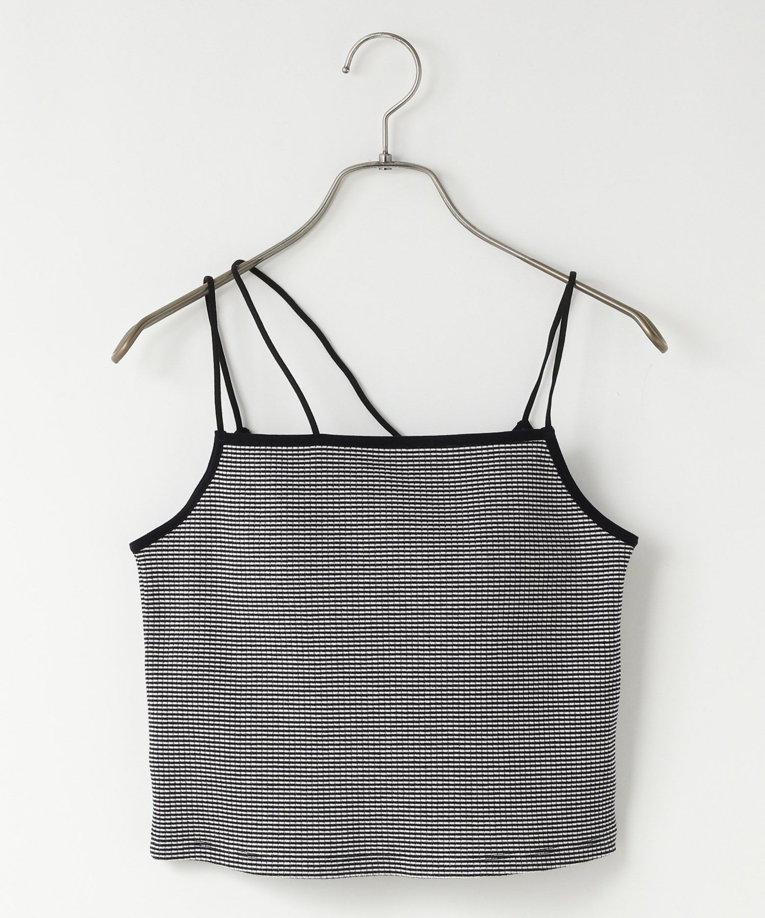 LOWRYS FARM「スタイルＵＰアシメショートキャミソール」|Tシャツ・カットソー|GRY0