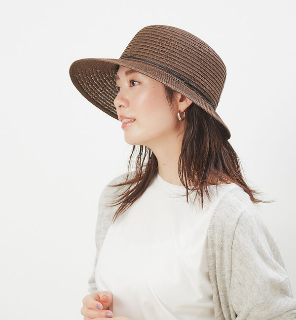 collex「【紫外線対策】ペーパーつば広ハット」|その他|