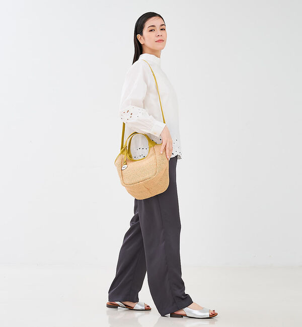 collex「【MARCO MASI】別注 レザーハンドル ラフィア 2WAYトートバッグ M」|トートバッグ|