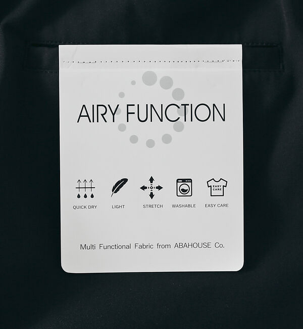 ABAHOUSE「【セットアップ対応】エアリーファンクション スラックス / テーパードパンツ」|スラックス|