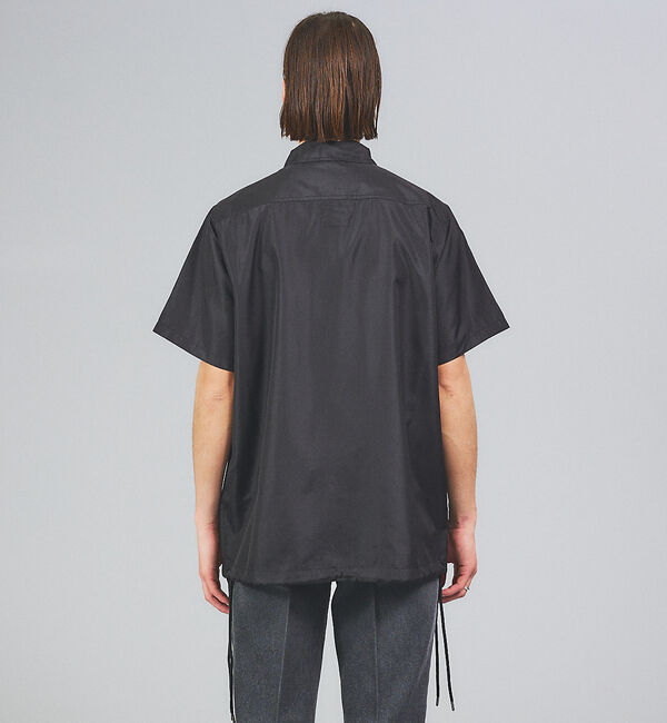 ABAHOUSE「【TAION / タイオン】MILITARY HALF SLEEVE SHIRT」|シャツ・ブラウス|