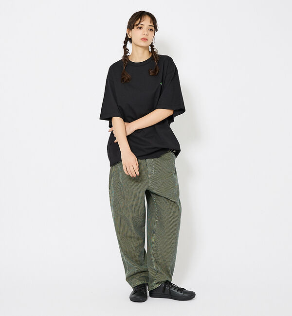 ABAHOUSE「【Lee/リー】DUNGAREES ワイドペインターパンツ/ユニセックス」|デニム|