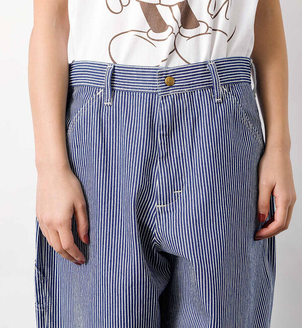 ABAHOUSE「【Lee/リー】DUNGAREES ワイドペインターパンツ/ユニセックス」|デニム|